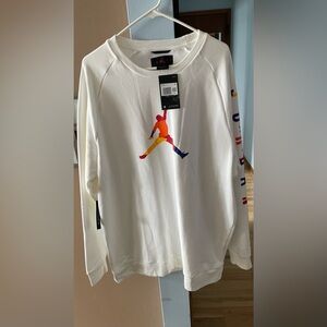 Jordan multicolor crewneck sweater